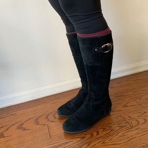 Cole Haan waterproof suede with Nike Air soles 6sz